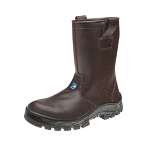 Bota texana petrolera en cuero Nobuck hidrofugado 60C32-PET