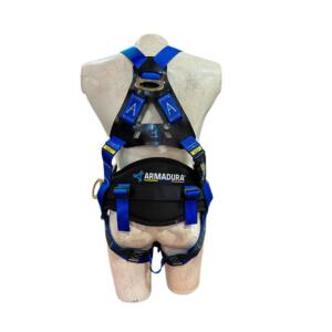 arnés de seguridad en x con faja lumbar